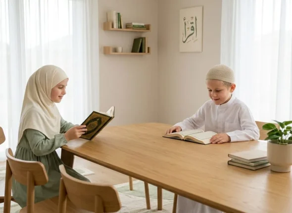 Online VS. Offline Quran Class for Kids in USA