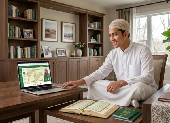 Learning Quran Arabic Online with Taj Academy