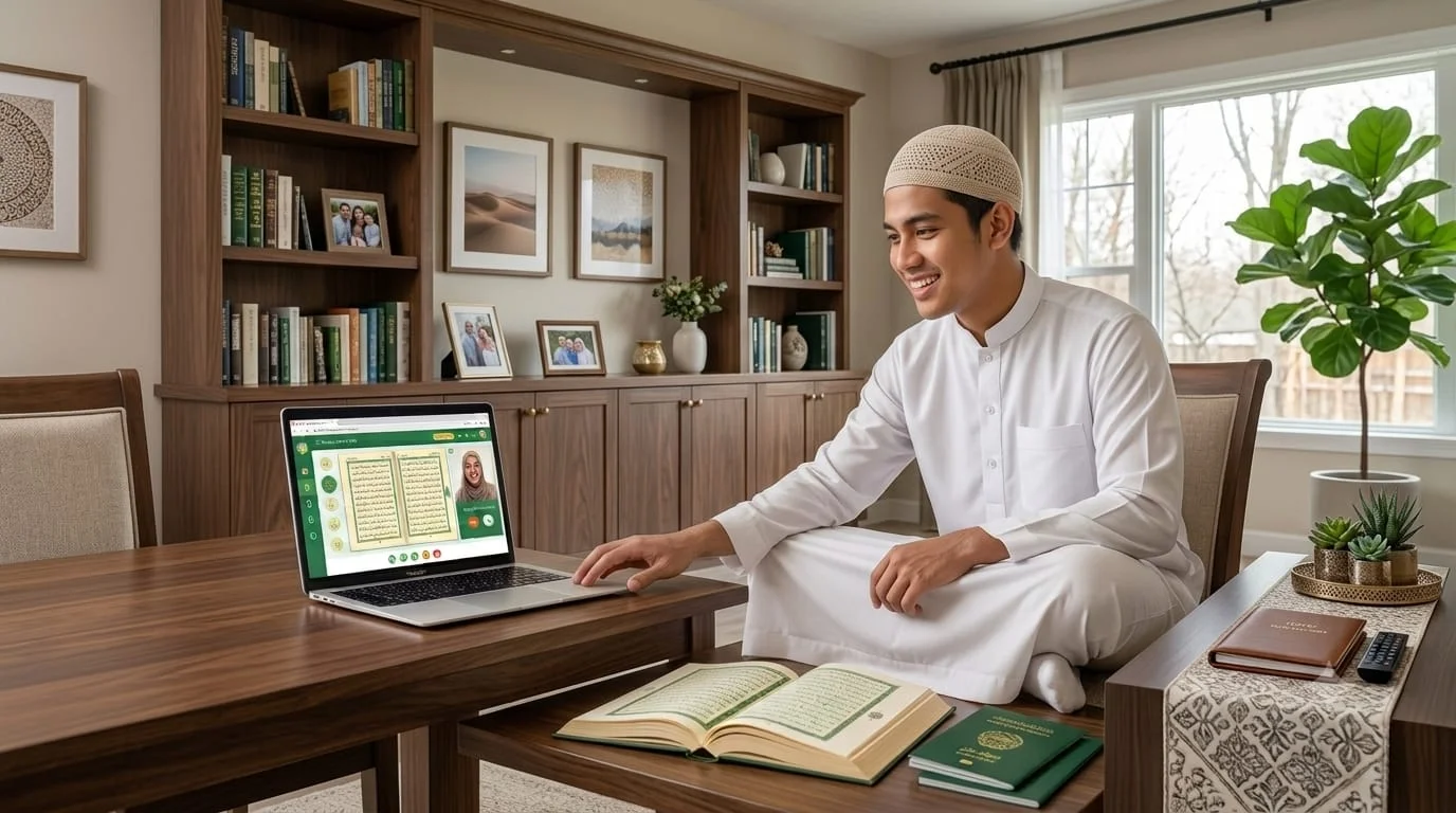 Learning Quran Arabic Online with Taj Academy